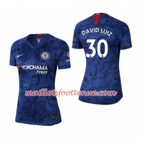 Maillot/Tenue Chelsea David Luiz 30 Femme Domicile 2019/2020